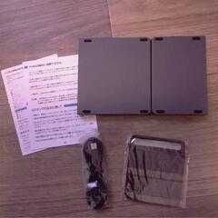 キーボード bluetooth 折りたたみ ワイヤレス タッチパッド付き keyboard 無線 日本語配列 ブルートゥース ios Android mac Windows対応 3台までのデバイスと接続可能 ipad iphone用 コンパクト 薄型 軽量の画像