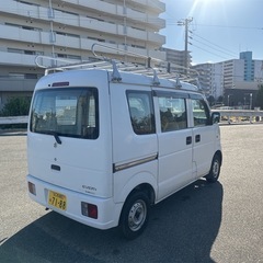 スズキ エブリィバン　修復歴無し！ルーフキャリア付き！の画像