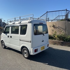 スズキ エブリィバン　修復歴無し！ルーフキャリア付き！の画像