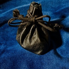 ★【24金メッキ仕上げ磁気健康クルミ 収納ポーチ付】の画像