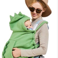 恐竜抱っこ紐ケープの画像