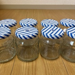 アヲハタまるごと果実　空き瓶　8個セットの画像