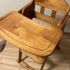 ハイチェア●美品　ベビー　キッズ　子ども椅子の画像