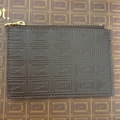 Marche du Q-pot.　ビターチョコレートバー フラグメントケース　本革　カードケース 小銭入れ 財布 コインケースの画像