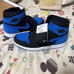 ナイキ エア ジョーダン 1 レトロ ハイ OG BLACK/VARSIの画像