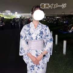 浴衣フルセット( 浴衣・小物・髪飾り付き )の画像