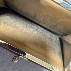 CELINE セリーヌ マカダム柄 がま口長財布 ブラウン ヴィンテージの画像