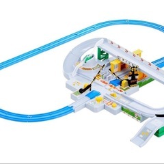 プラレール 線路＆新幹線付き！の画像