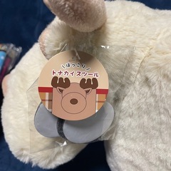 【新品未使用】アニマルスツール 　ほっこりトナカイスツールの画像