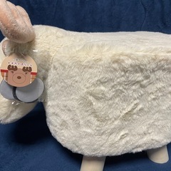 【新品未使用】アニマルスツール 　ほっこりトナカイスツールの画像