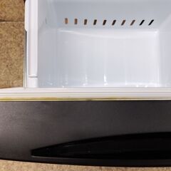 TOSHIBA 東芝 2ドアノンフロン冷凍冷蔵庫 153L 2023年製 GR-U15BS(K) 黒/ブラック セミマットブラックの画像