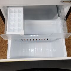 TOSHIBA 東芝 2ドアノンフロン冷凍冷蔵庫 153L 2023年製 GR-U15BS(K) 黒/ブラック セミマットブラックの画像