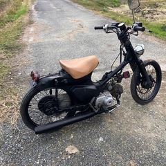 スーパーカブ50 カスタム途中 実働書付の画像