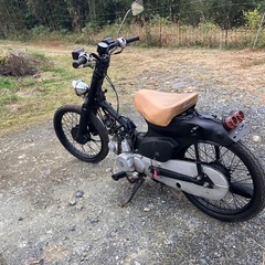 スーパーカブ50 カスタム途中 実働書付の画像