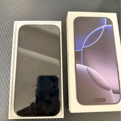  iPhone 16 Pro 256GB ブラックチタニウム｜中古｜SIMフリー｜箱あり の画像