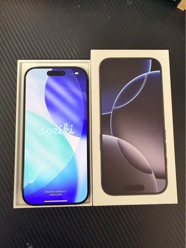 iPhone 16 Pro 256GB ブラックチタニウム｜中古｜SIMフリー｜箱あり