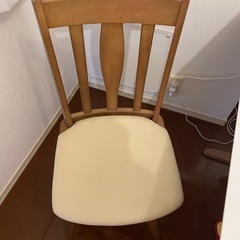 ダイニングテーブル＆チェアセット ホワイト ナチュラルの画像