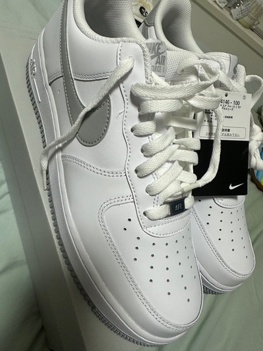 【新品】Nike Air Force 1 ホワイト/グレー