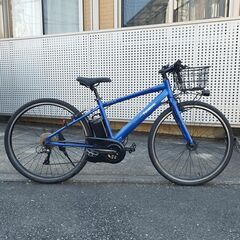 【美品】Panasonic パナソニック 電動アシスト自転車 JETTER ジェッター バッテリー16Ah 2020年 27インチ 8段変速 フェニックスブルー 電動自転車 充電器あり 譲渡証明書の画像