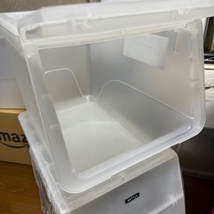 収納ボックス 前開き  深型 × ３つの画像