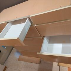 ディノス収納家具 幅116奥行44高180cm ※取りに来られる方限定の画像