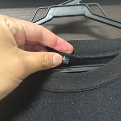 スウェット　長袖長ズボン　黒　100円の画像