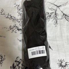 【新品未使用】ブラック折りたたみ傘 収納ケース付き　ビックサイズの画像