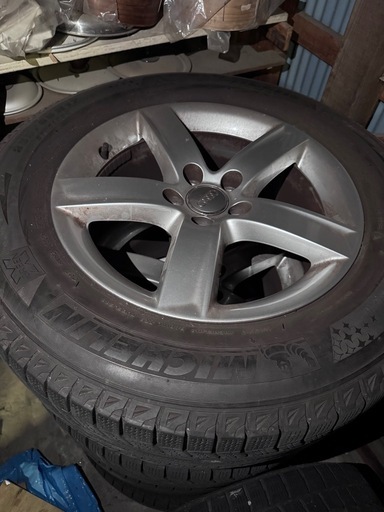 アウディQ5で使用していたアルミ・スタッドレスセット！！