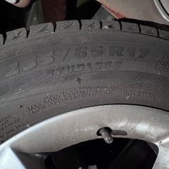 アウディQ5で使用していたアルミ・スタッドレスセット！！の画像