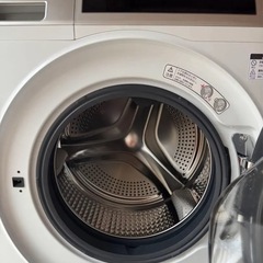 定価25万【店頭展示品】未使用2025年製AQUAドラム式洗濯機　ヒートポンプAQW-DM10R 配達無料の画像