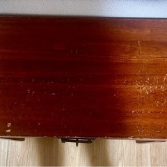 ビンテージ家具　収納木箱
の画像