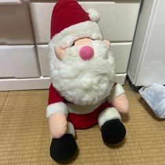 サンタクロースぬいぐるみの画像