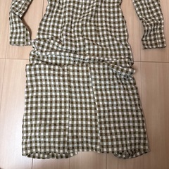 ココディール👗 チェック　ワンピース coco deal 女性服 レディース スカート　の画像