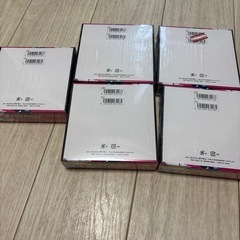 ポケモンカードメガシンフォニア BOX シュリンク付き５個とシュリンクなし2個の画像