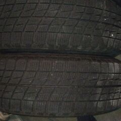 スタッドレス付き鉄ホイール　4本セット　5穴マルチ　PCD100/114.3の画像