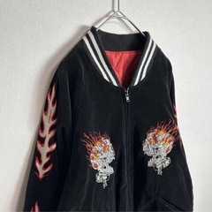 掲載明日まで　ジャケット　古着　90's　東洋　別珍スカジャンの画像