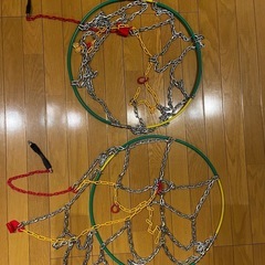 未使用タイヤチェーン14から16インチ辺りの画像