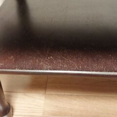 ローテーブル　サイドテーブル　木目の画像