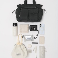 マルチポケット2WAYトートバッグの画像