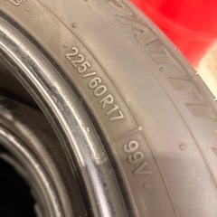 夏タイヤ 225/60r17の画像
