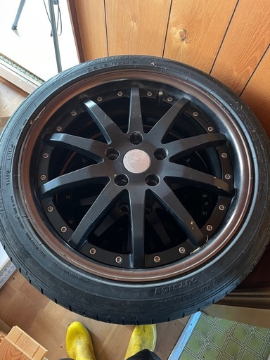 WORK グノーシス gs1 18インチ　7.5jj+48 pcd114.3 5穴　アルミホイール