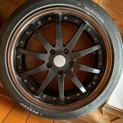 WORK グノーシス gs1 18インチ　7.5jj+48 pcd114.3 5穴　アルミホイール　の画像