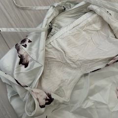 【gelato pique】パット付 猫柄キャミワンピース ワンサイズの画像