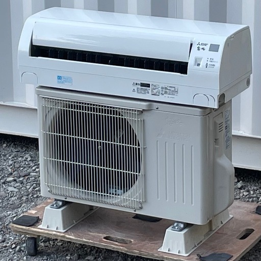 取付け可 ! !☆三菱 エアコン 6畳用 2019年 霧ヶ峰 フロアアイ 内部クリーン100V MSZ-GE2219 高圧洗浄済み！保