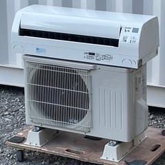 取付け可 ! !☆三菱 エアコン 6畳用 2019年 霧ヶ峰 フロアアイ 内部クリーン100V MSZ-GE2219 高圧洗浄済み！保証付き ! !の画像