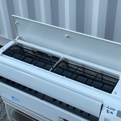 取付け可 ! !☆三菱 エアコン 6畳用 2019年 霧ヶ峰 フロアアイ 内部クリーン100V MSZ-GE2219 高圧洗浄済み！保証付き ! !の画像
