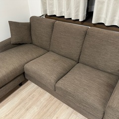 ニトリ 3名掛けソファの画像