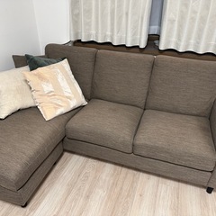 ニトリ 3名掛けソファの画像