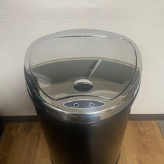 アイリスプラザ ゴミ箱 センサー付き 48L 自動開閉 キッチン 生ゴミ ふた付き(45リットルゴミ袋対応) ブラックの画像