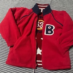 リバーシブルジャンパー 110の画像